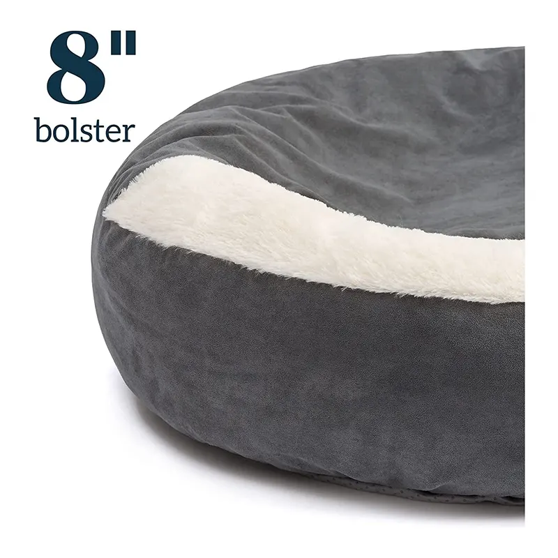 Corduroy Pyramid-Shaped Pet Bed